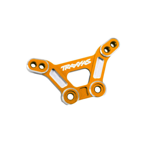 SUPPORT DAMORTISSEUR AVANT ALU ANODISE ORANGE (10538-ORNG)